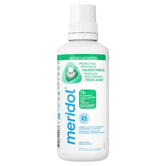 Bain de bouche Protection Gencives et Haleine Fraîche MERIDOL 