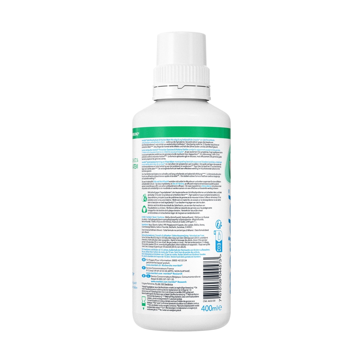 Bain de bouche Protection Gencives et Haleine Fraîche MERIDOL 