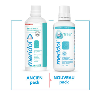 Bain de bouche Protection Gencives Bi-active Adulte MERIDOL 