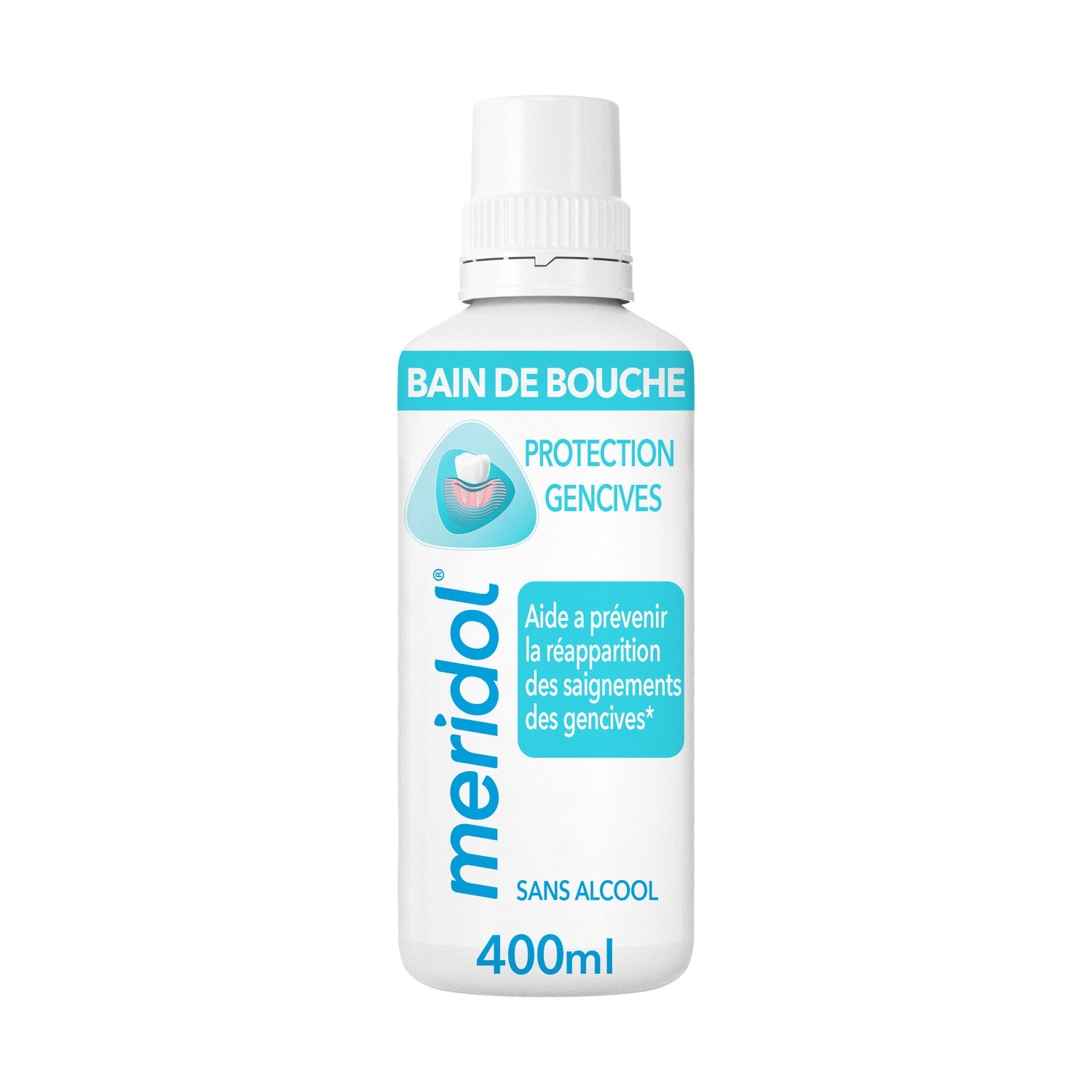 Bain de bouche Protection Gencives Bi-active Adulte MERIDOL 
