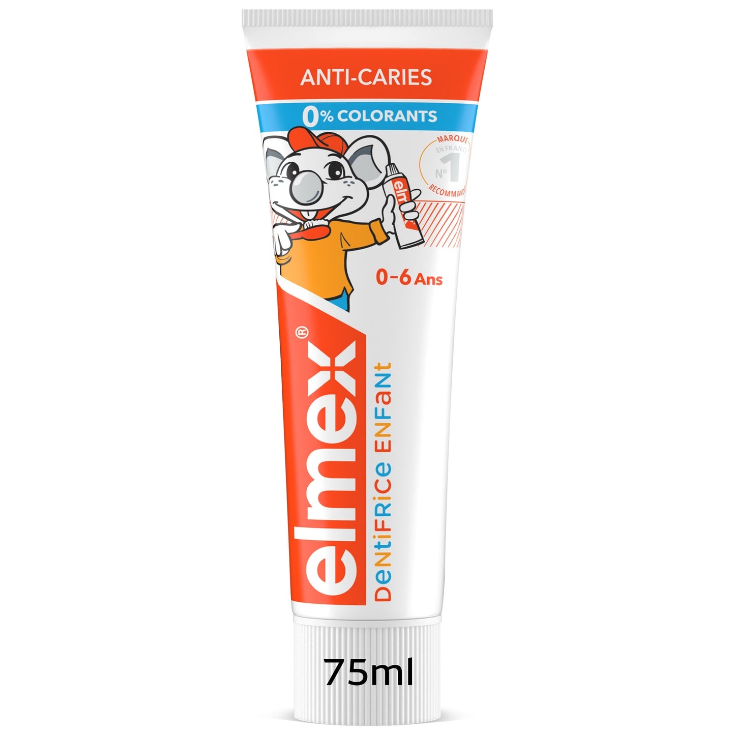 Dentifrice enfant Enfant 0-6 ans Anti-caries ELMEX 