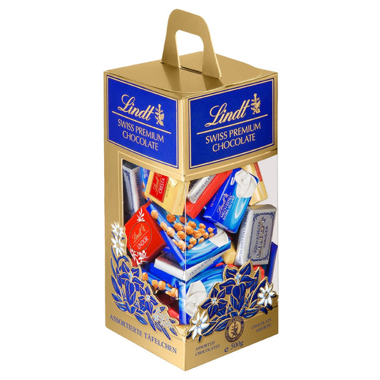 Assortiments de Chocolats Swiss Premium LINDT La boite de 500g