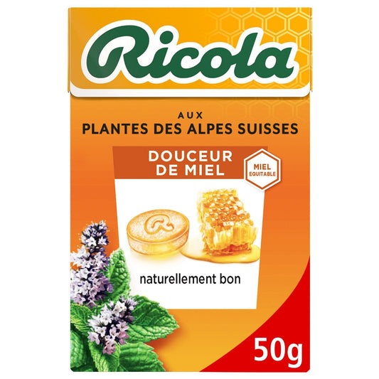 Bonbon Douceur de Miel RICOLA la boite de 50g