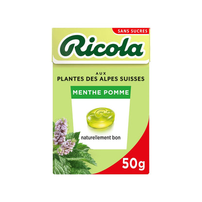 Bonbons Menthe Pomme Sans Sucres RICOLA
