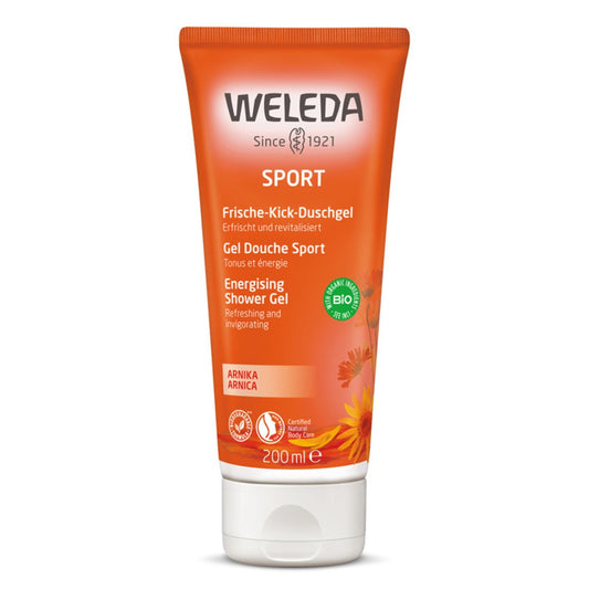 Gel Douche Corps Sport Tonus et Energie à l'Arnica WELEDA