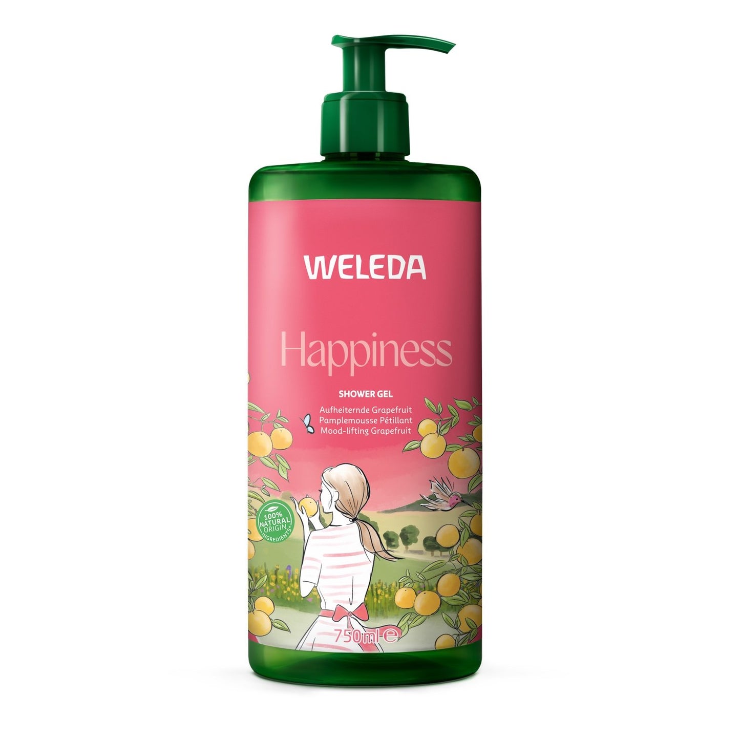 WELEDA Happiness Grapefruit Mandarin Lime Body Shower Gel