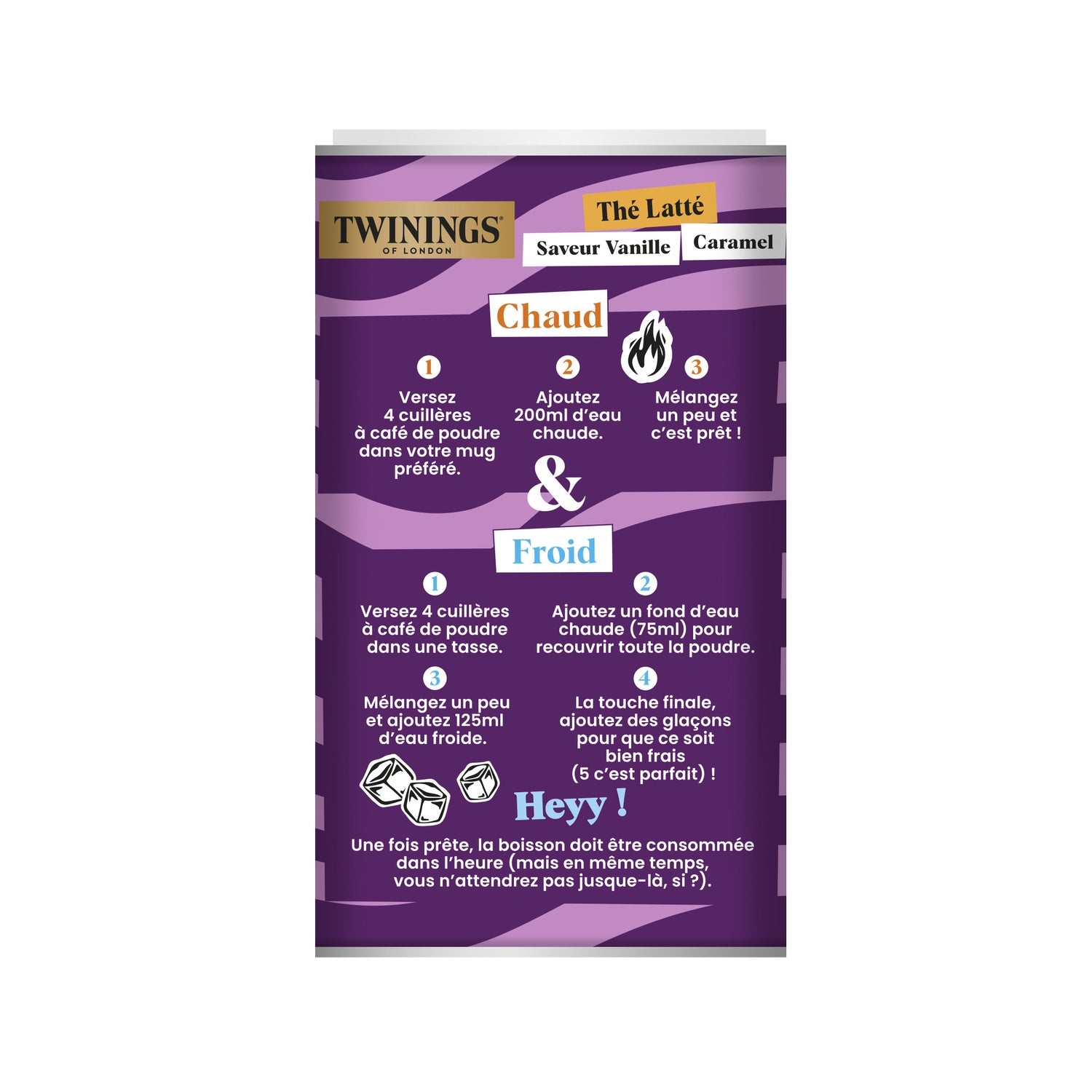 Thé Noir Vanille Caramel TWININGS 