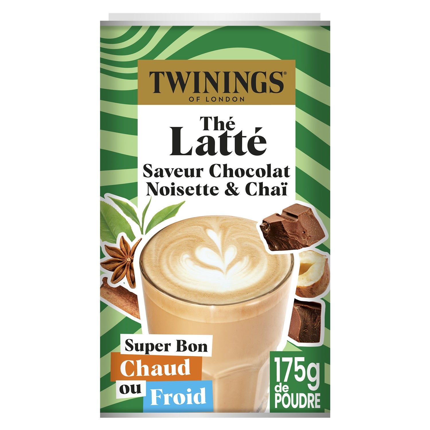 Thé Noir Chocolat Noisette Chai TWININGS 