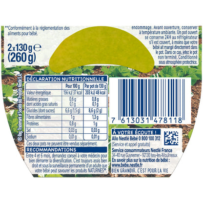Babygläschen ab 4/6 Monaten, NATURNES Zucchini