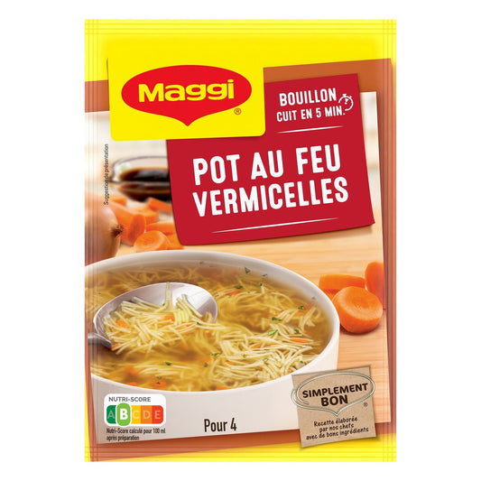 Soupe Déshydratée Boeuf Vermicelles Carottes MAGGI le sachet de 57 g
