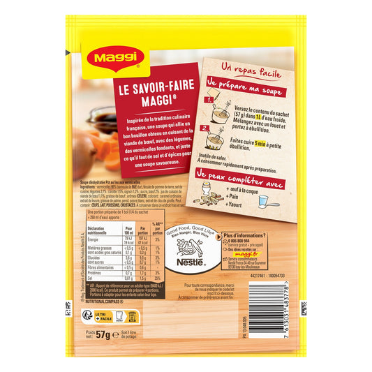 MAGGI Dehydrated Pot-Au-Feu Vermicelli Soup