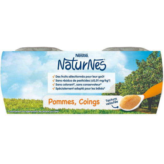 Baby Compotes From 4/6 Months, Apples Quince NESTLE