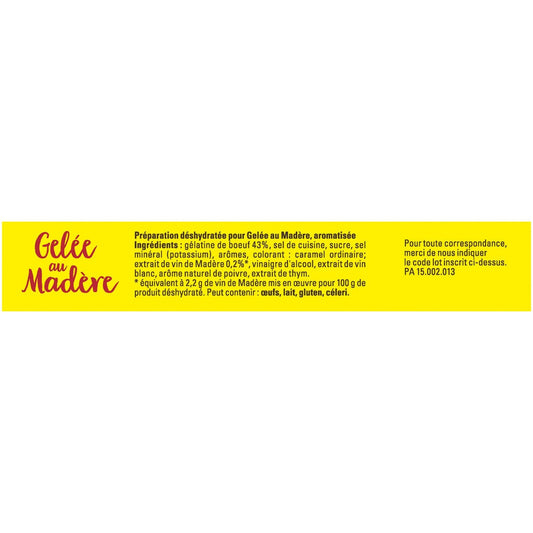 Préparation Culinaire Gelée au Madère MAGGI