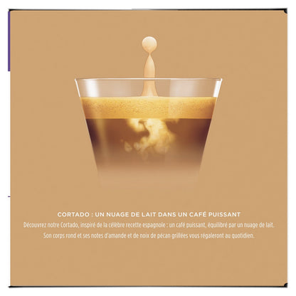 Café au Lait Capsules Cortado Espresso Macchiato NESCAFE DOLCE GUSTO