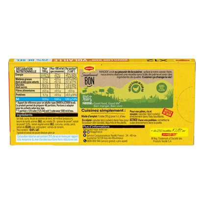 Bouillon Volaille Sel Réduit MAGGI