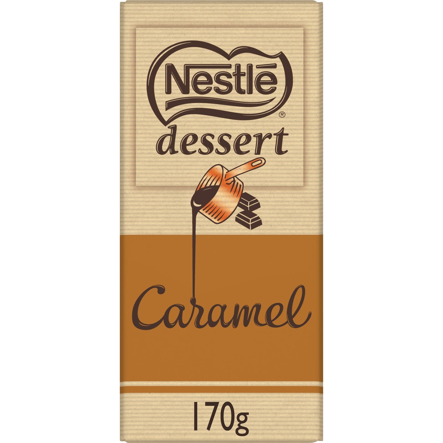 NESTLE DESSERT Caramel Milk Chocolate Bar
