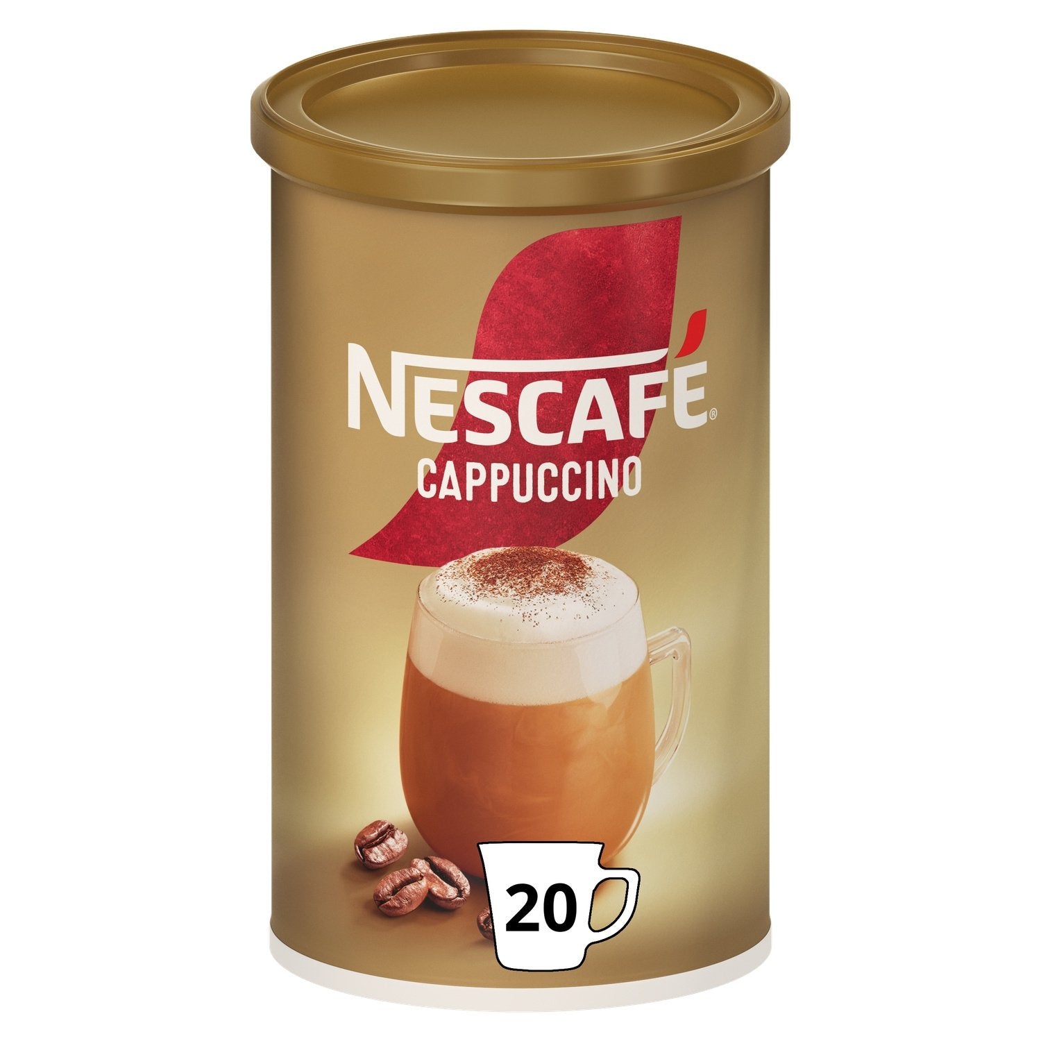 Cappuccino Soluble Original NESCAFE la boîte de 280g - 20 tasses