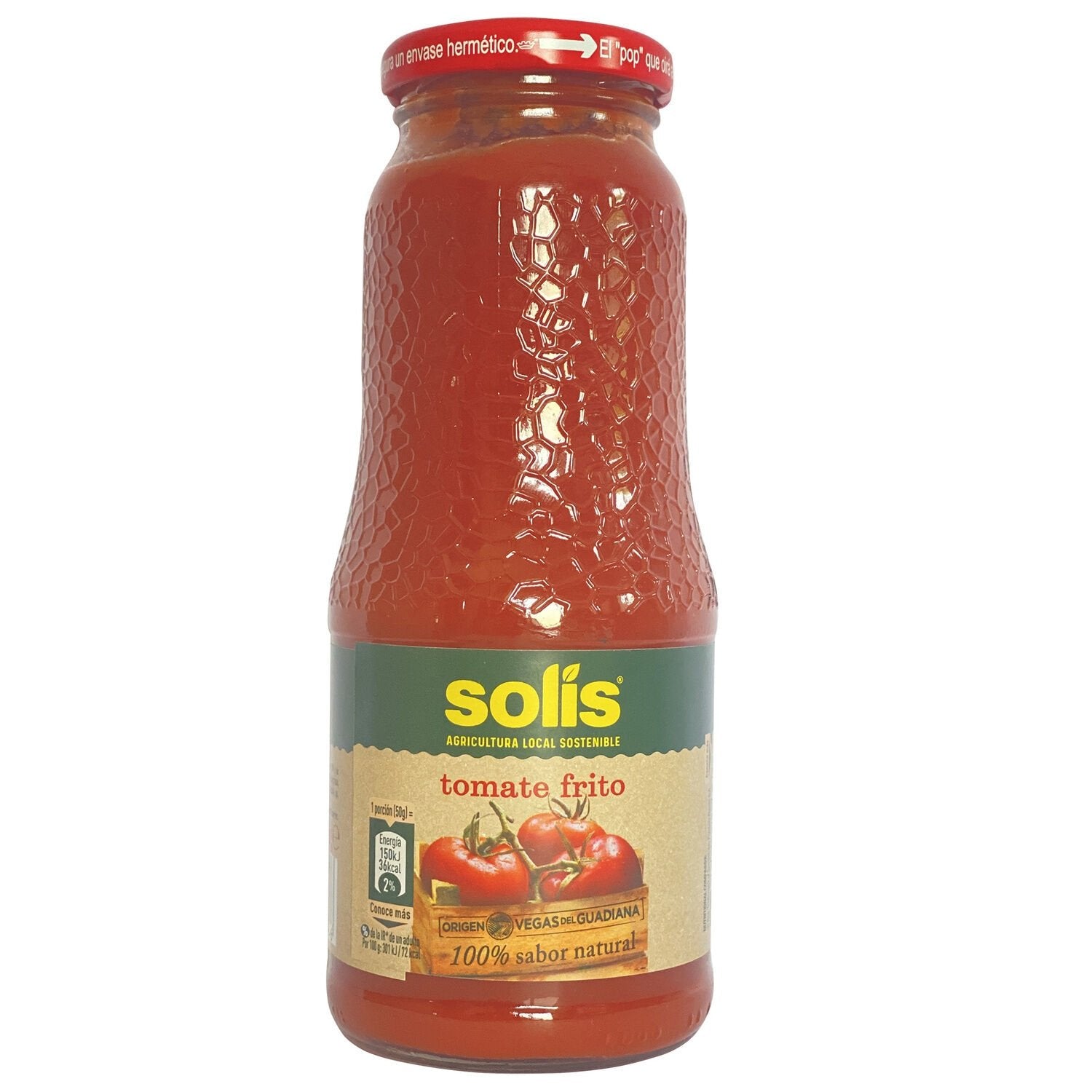 Sauce Tomate Frite SOLIS le flacon de 360g