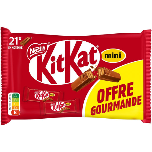 Barres Chocolatées Lait KITKAT