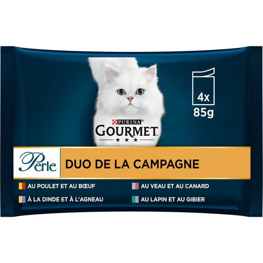 PURINA GOURMET Adult Cat Food in Sauce with Multi-Variety Meats