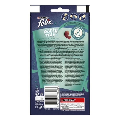 Friandises pour Chat Adulte Ocean Saumon Colin Truite FELIX