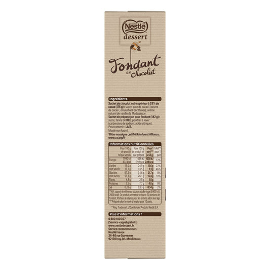 Préparation pour Gâteau Fondant au Chocolat NESTLE DESSERT