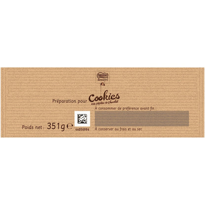 Préparation pour Gâteau Cookies aux Pépites de Chocolat NESTLE DESSERT