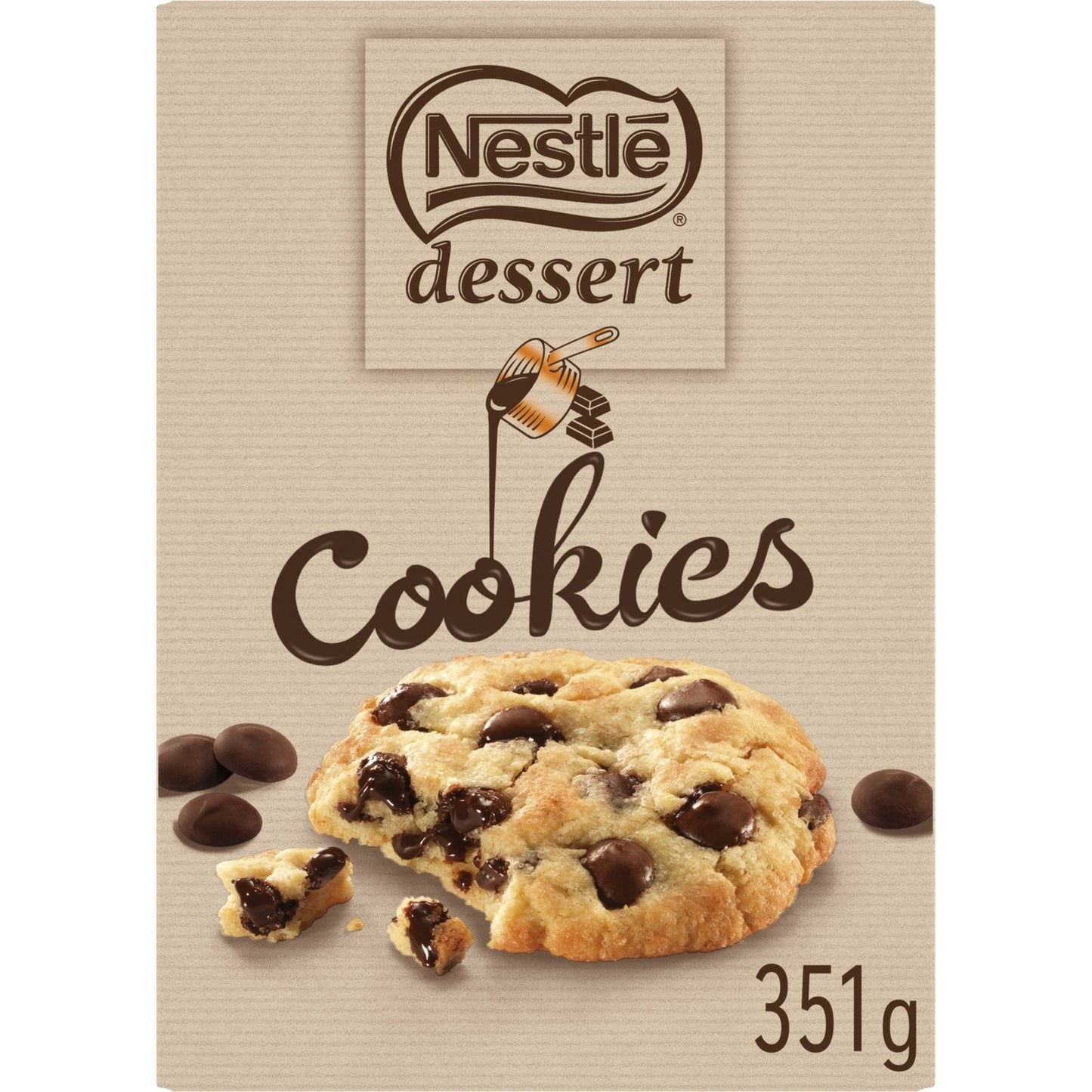 Préparation pour Gâteau Cookies aux Pépites de Chocolat NESTLE DESSERT