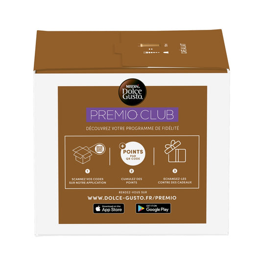 Café au Lait Capsules Intensité 7 NESCAFE DOLCE GUSTO
