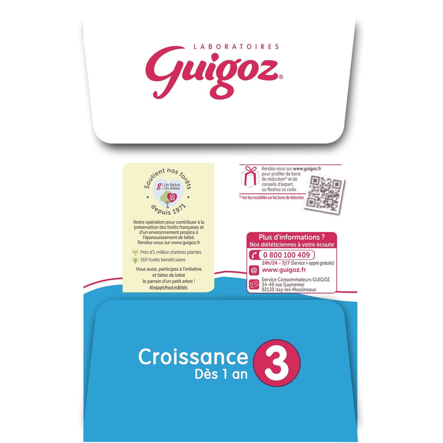 Lait Bébé Liquide Dès 1 An GUIGOZ