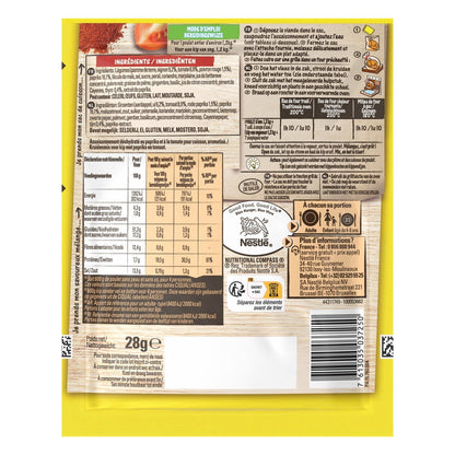 Papillotes Poulet Paprika Tomate MAGGI