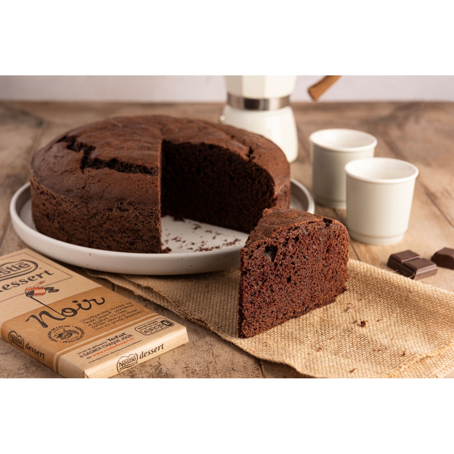 Nestlé Dessert Dunkler Schokoladenriegel