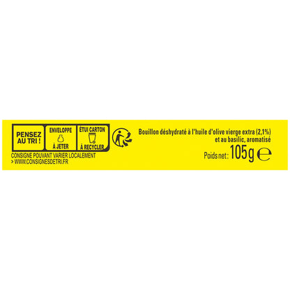 Bouillon Basilic Huile d'Olive pour Pâtes MAGGI
