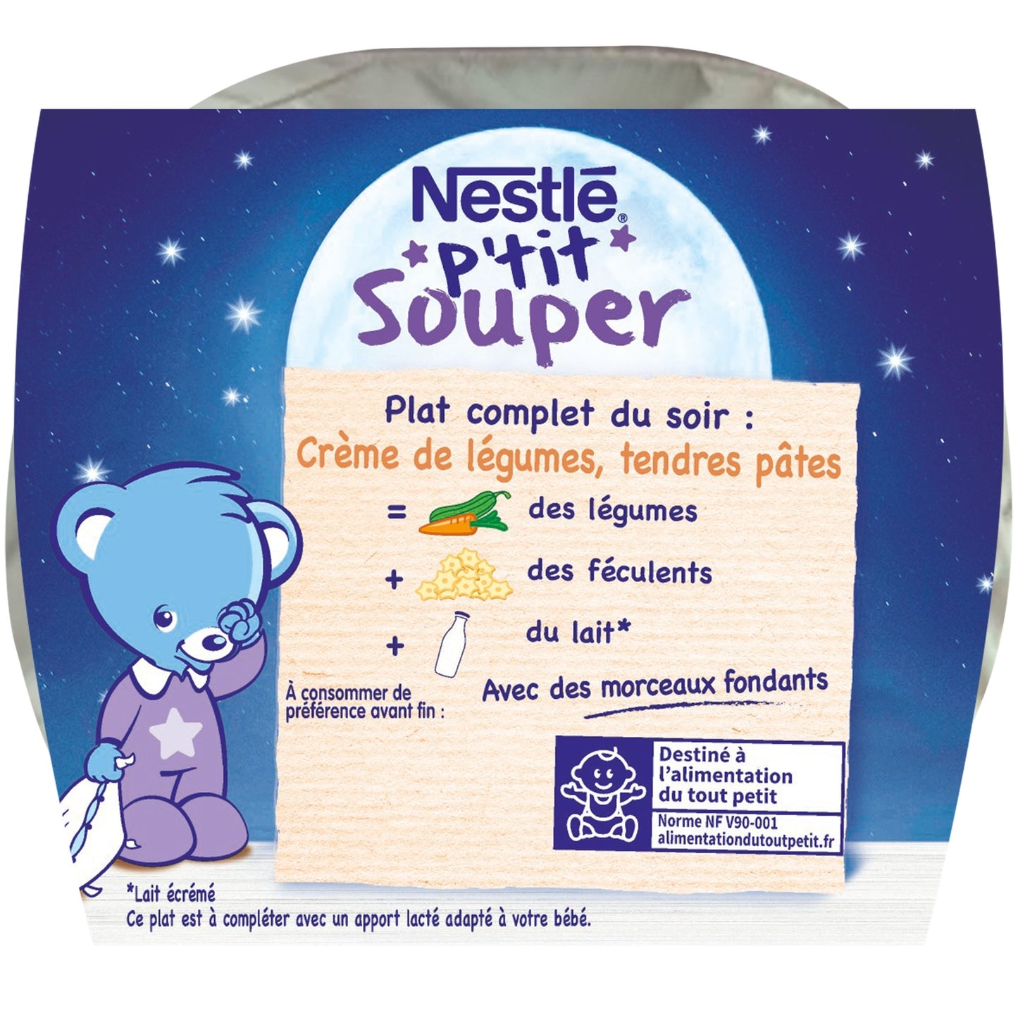 Baby Evening Meal From 12 Months Vegetables P'tit Recette NESTLE