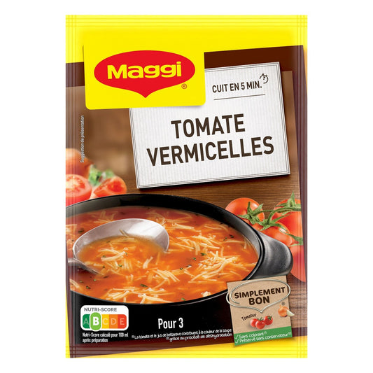 Soupe Déshydratée Tomates Vermicelles Blé Bio MAGGI le sachet de 68g