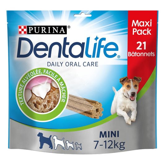 Friandises pour Chien Adulte Hygiène Bucco Dentaire Petit <10kg DENTALIFE