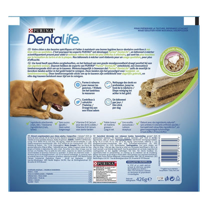 Friandises à Mâcher pour Chien Grand +25kg Hygiène Bucco Dentaire DENTALIFE