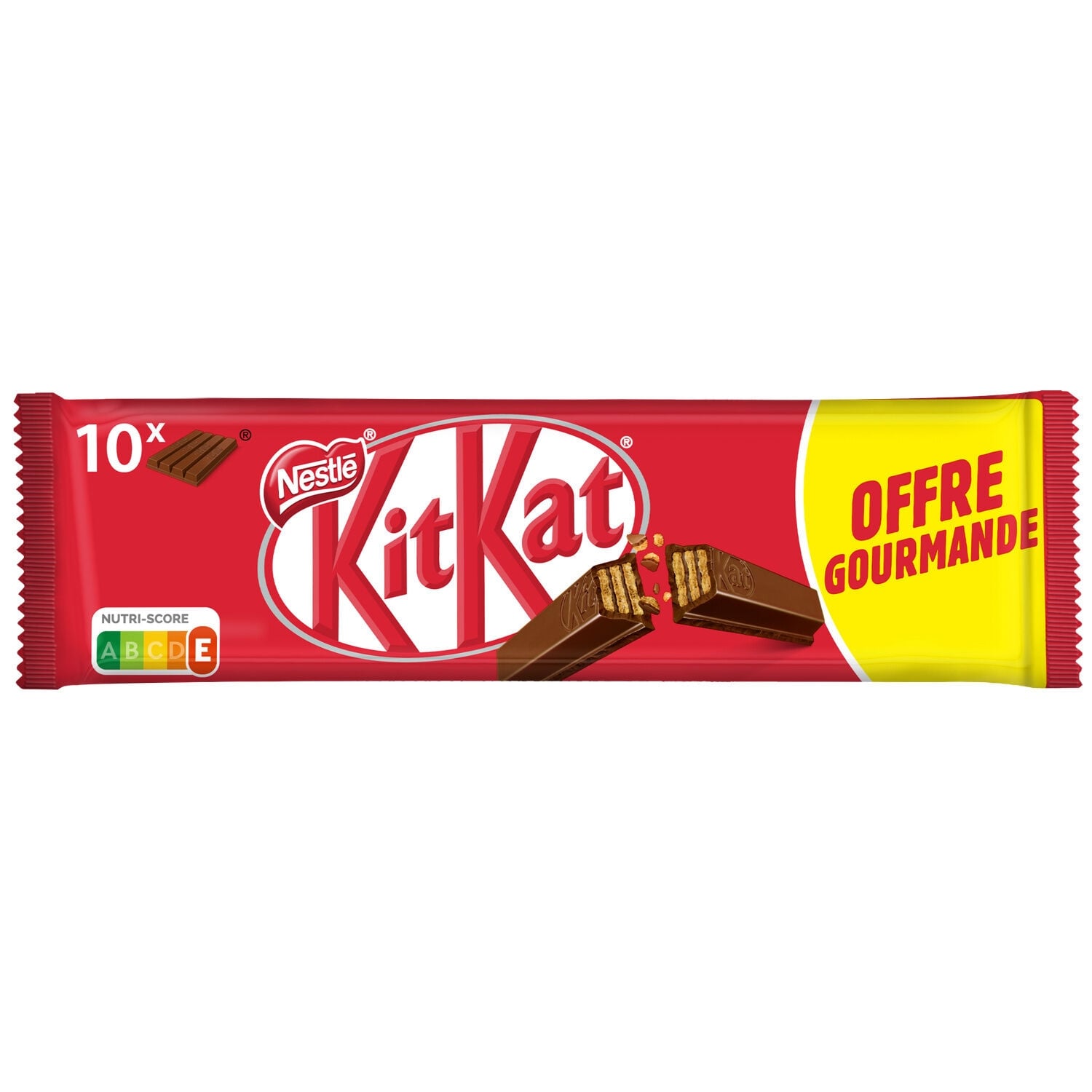 Barres Chocolatées Lait KITKAT 