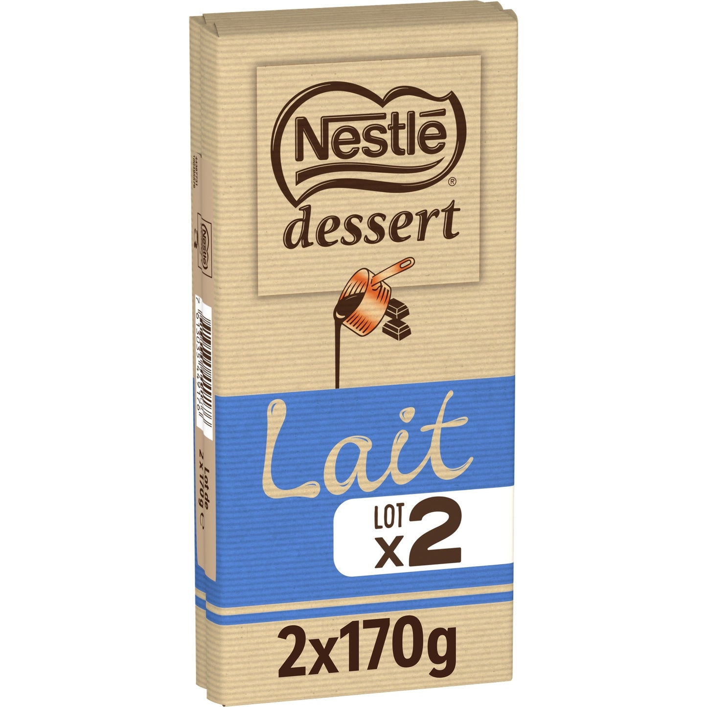 Tablette de Chocolat Lait NESTLE DESSERT 
