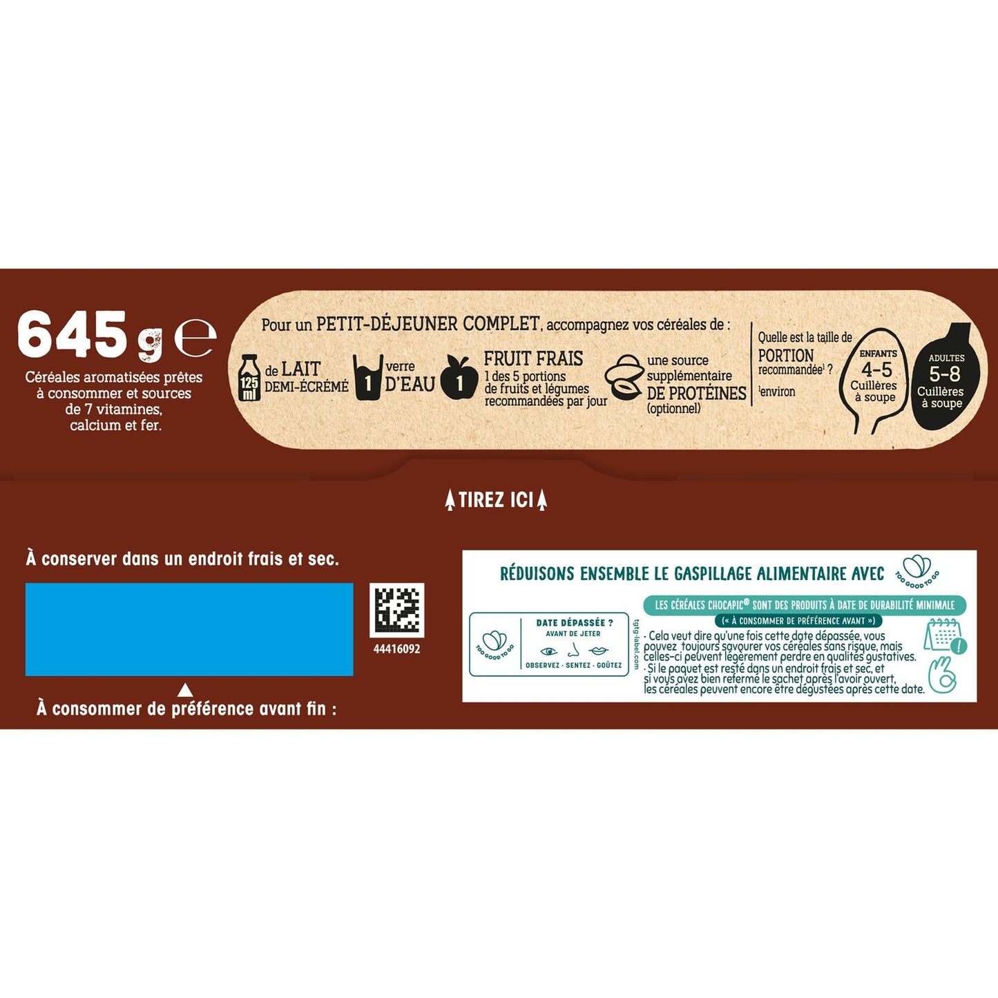 Céréales Chocapic Chocolat NESTLE