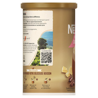 NESCAFE Instant Coffee Cappuccino White Chocolate