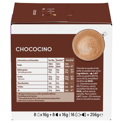 Chocolat Chaud Capsules Chococino NESCAFE DOLCE GUSTO