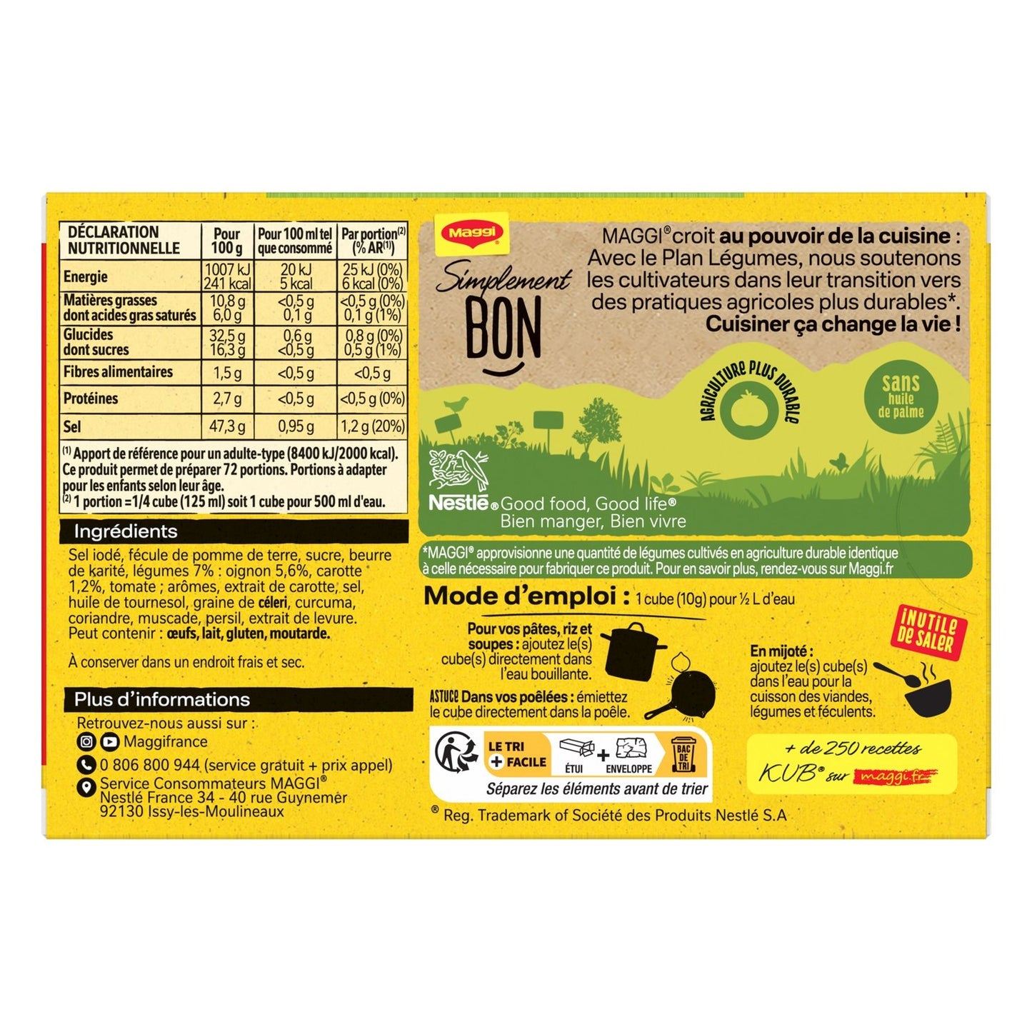 Bouillon Légumes MAGGI