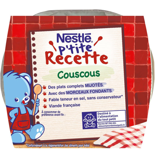 Babygericht ab 8 Monaten Couscous Kleines Rezept NESTLE