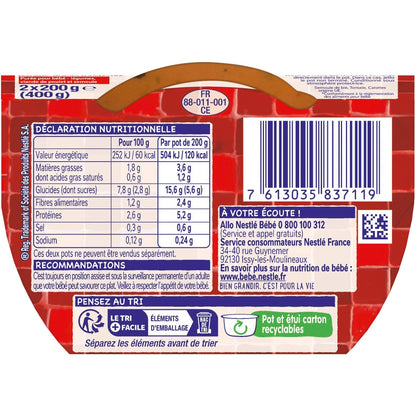 Baby Dish From 8 Months Couscous Little Recipe NESTLE