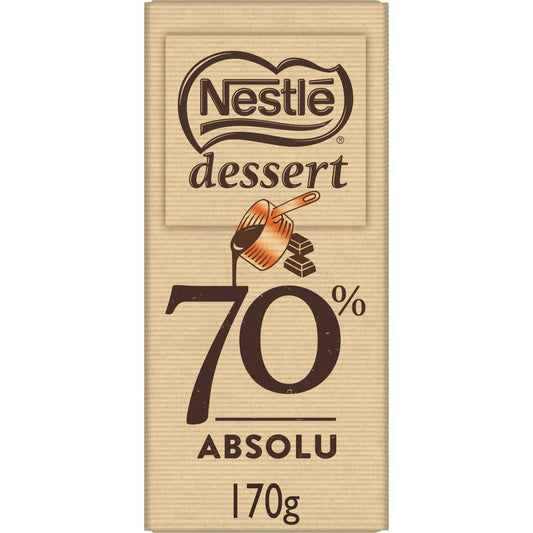 Tablette de Chocolat Noir Absolu NESTLE DESSERT