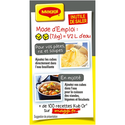 KUB OR 25% Salt Bouillon Cubes