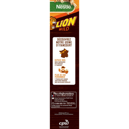 Céréales Lion Wild Caramel et Chocolat NESTLE