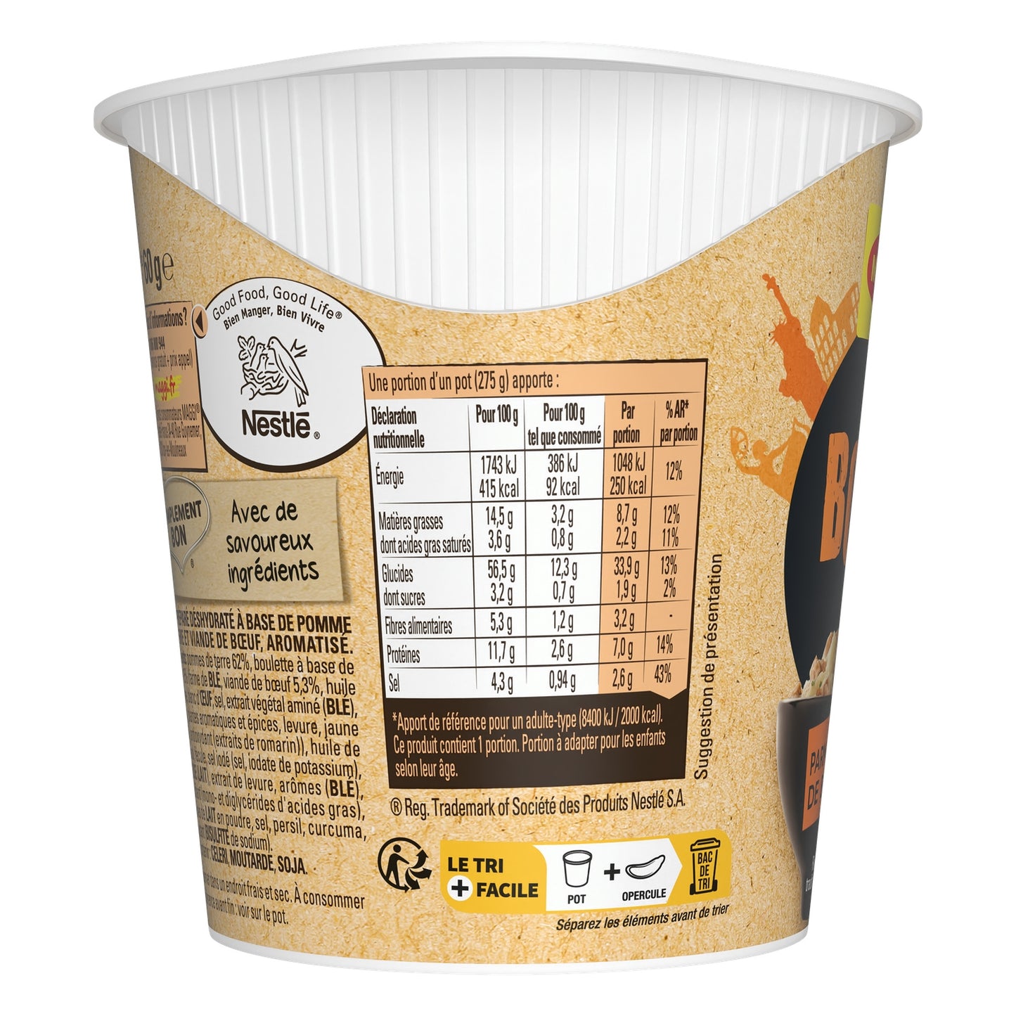 Plat Cuisiné Parmentier de Boeuf 6min MAGGI 