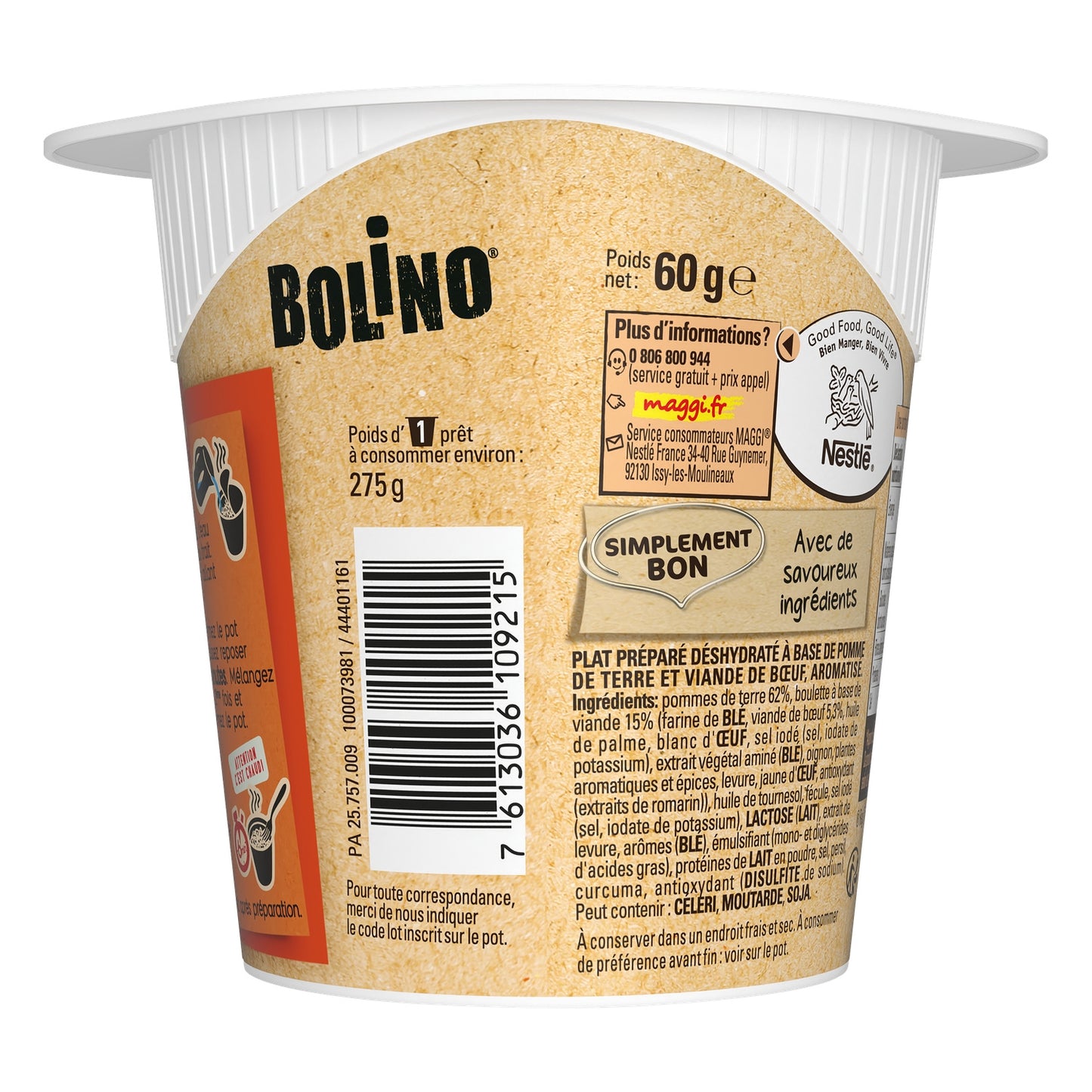 Plat Cuisiné Parmentier de Boeuf 6min MAGGI 